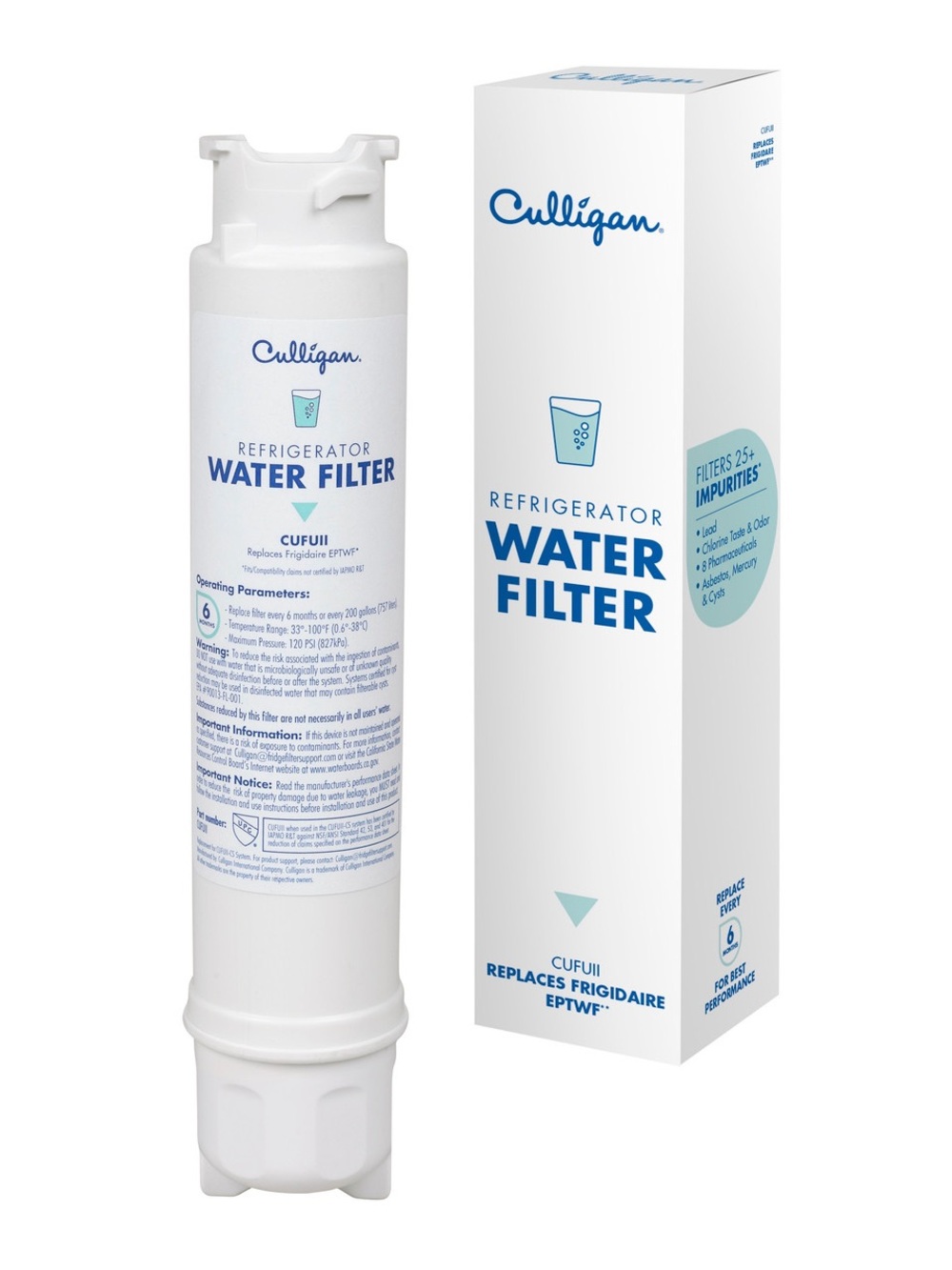 Culligan Refrigerator Water Filter CUFUII Frigidaire